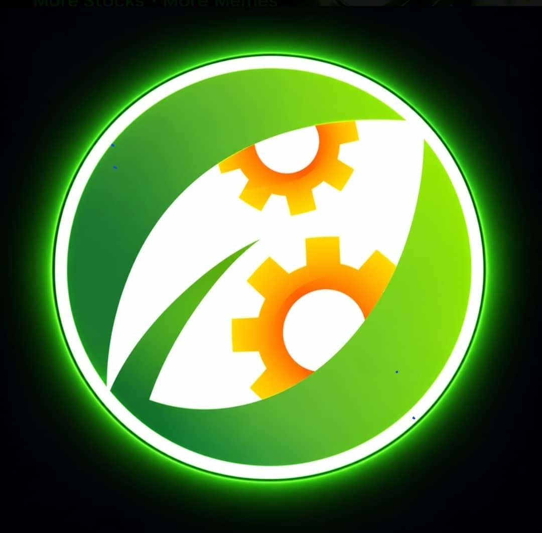 BNC4 leaf and gear emblem